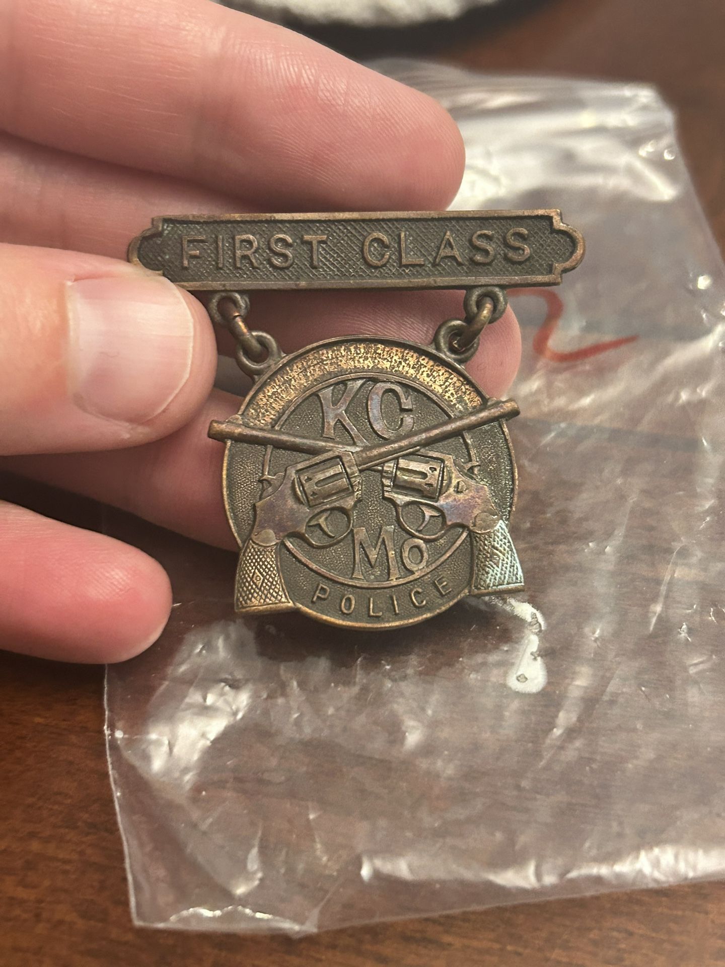 First Class Pin Brooch