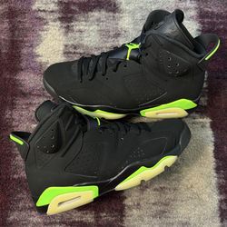jordan 6 electric green sz12
