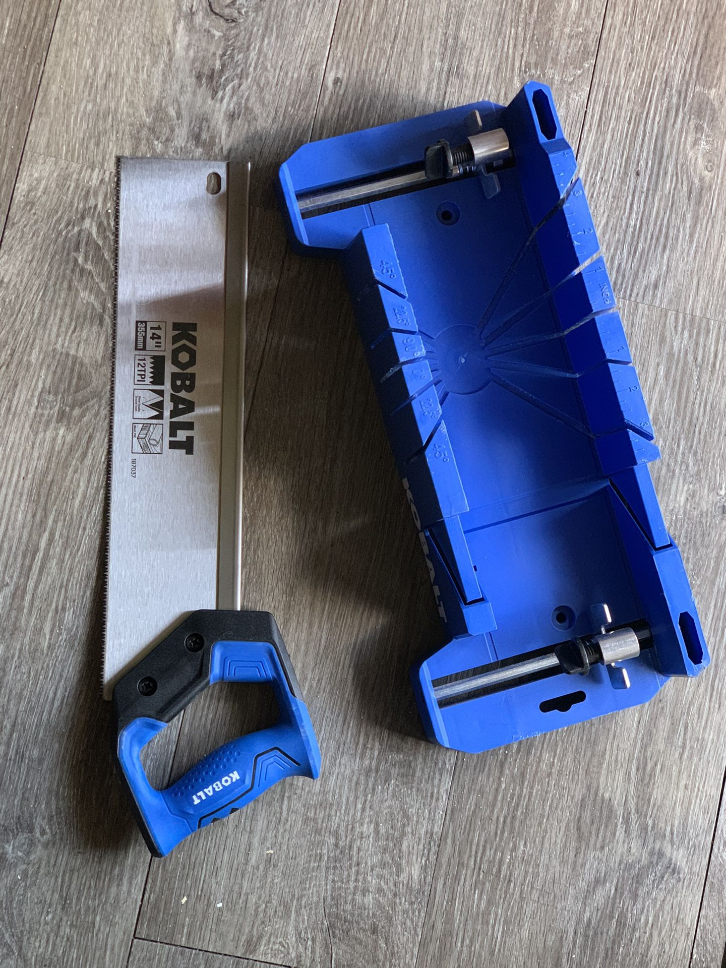 Mitre saw Ferrestock Blue