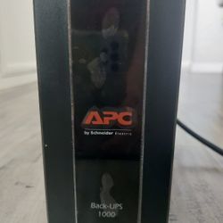 APC UPS PRO BX1000M-LM60 COMPACT BATTERY BACKUP SYSTEM, 8 OUTLETS, 1000VA, 110