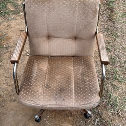 Cushioned Vintage Chair