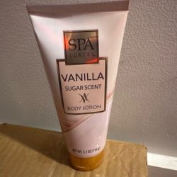 Spa Luxury Vanilla Sugar Scent Body Lotion