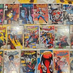 Spiderman And Punisher Comic Books
