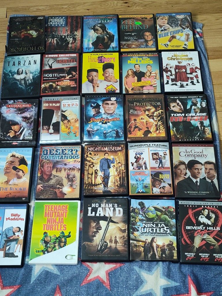 SELLING MIXED DVD'S BUNDLE