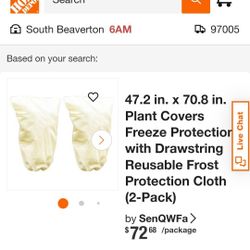 Plant Covers Freeze Protectors BIG