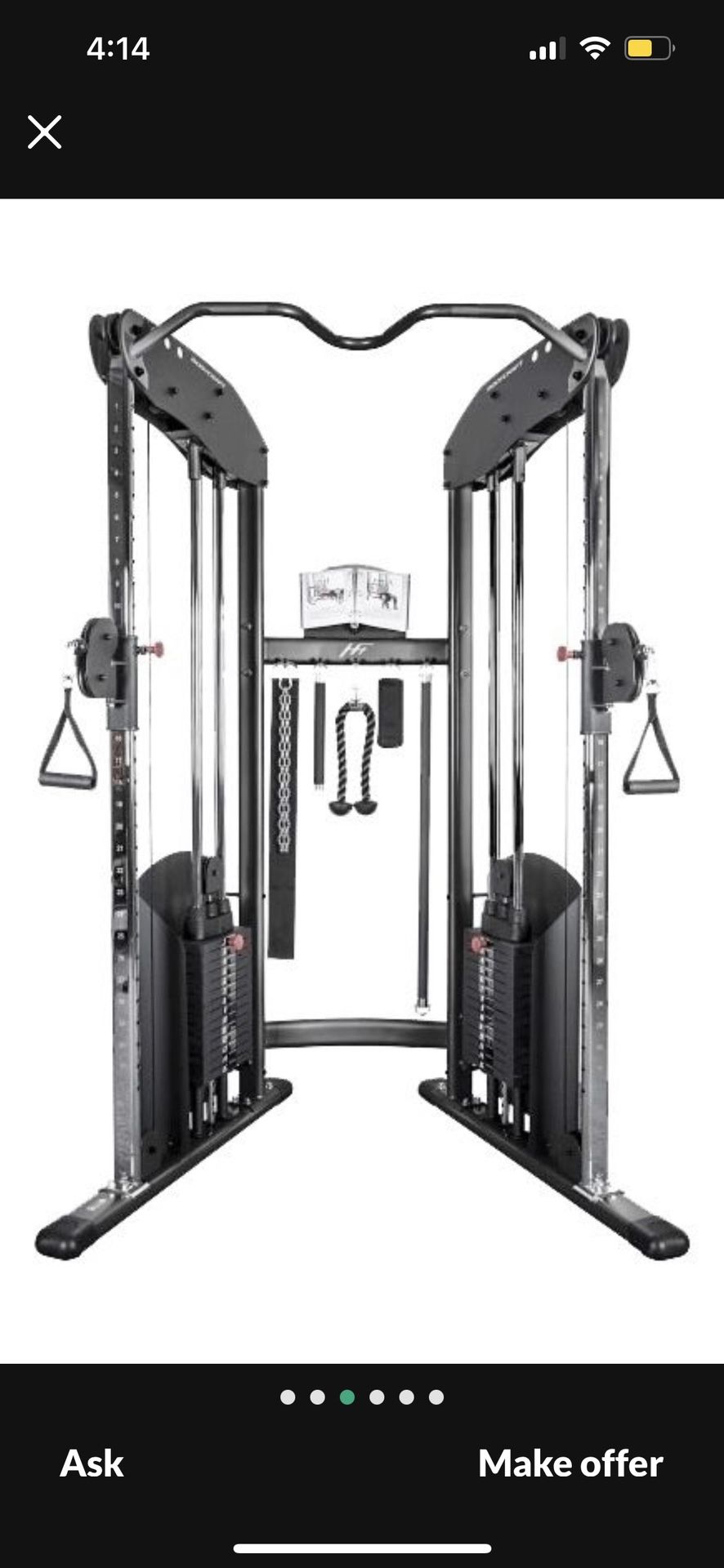 New - FTX FUNCTIONAL TRAINER WITH ATTACHMENTS