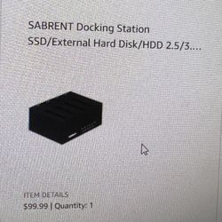  Hard drive dock station