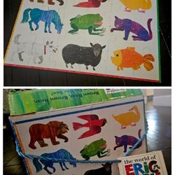 Eric  Carle Brown Bear Floor Puzzle