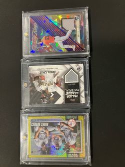 Rookie, numbered, autograph, relic, and more sports cards baseball
