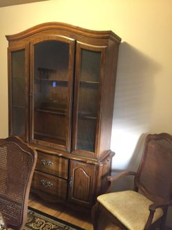 China cabinet. Display cabinet