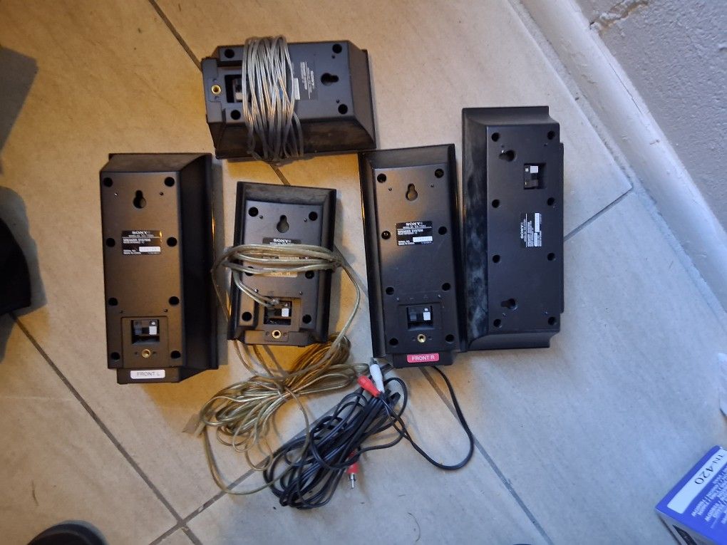 Sony Home Theater Speakers 