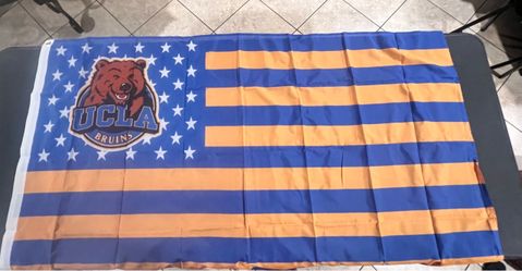 UCLA Bruins team flag. Brand new.