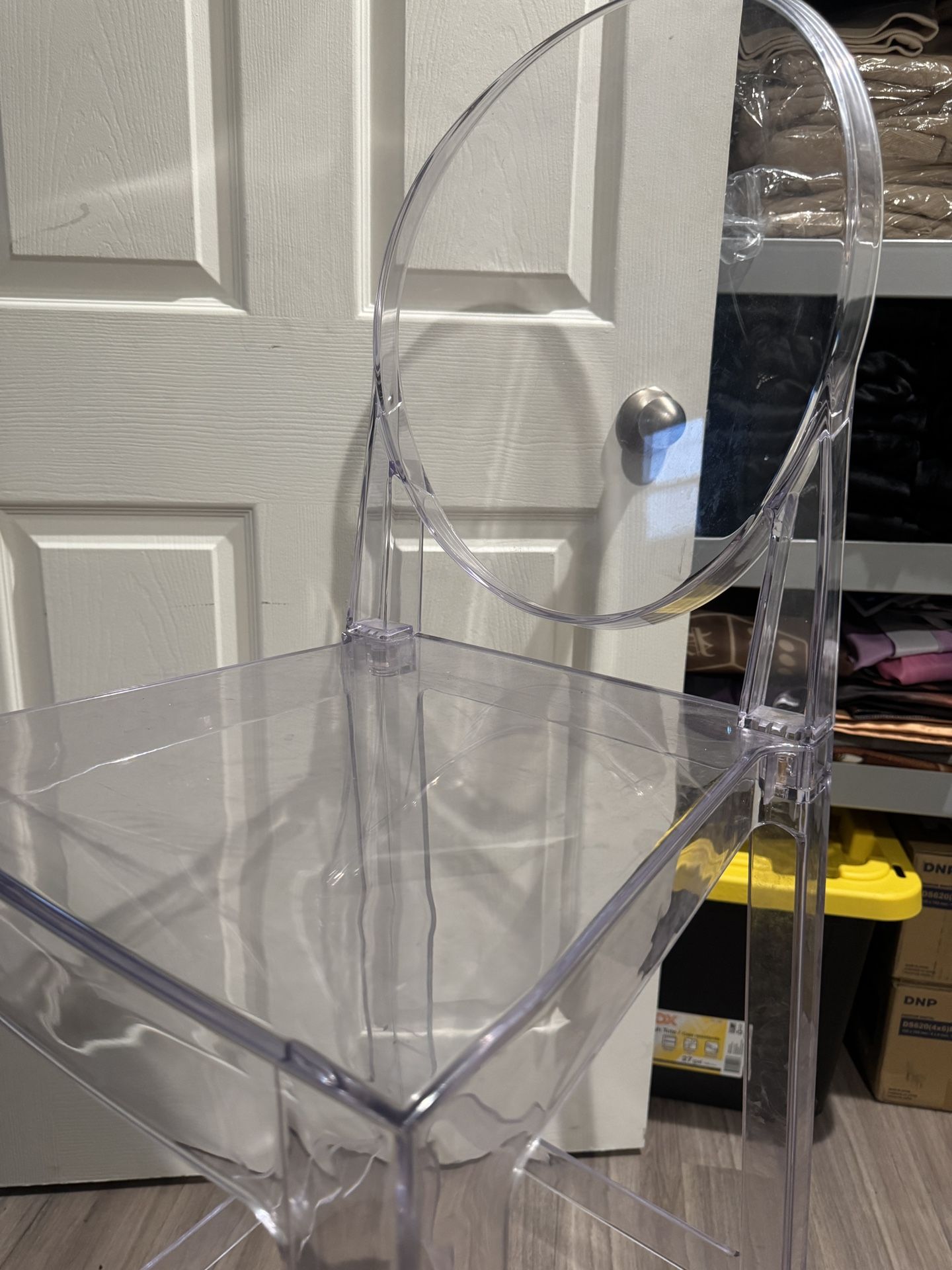 Clear Acrylic Stool