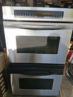 GE double oven