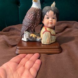 Brave And Free By Perillo Bust Figure