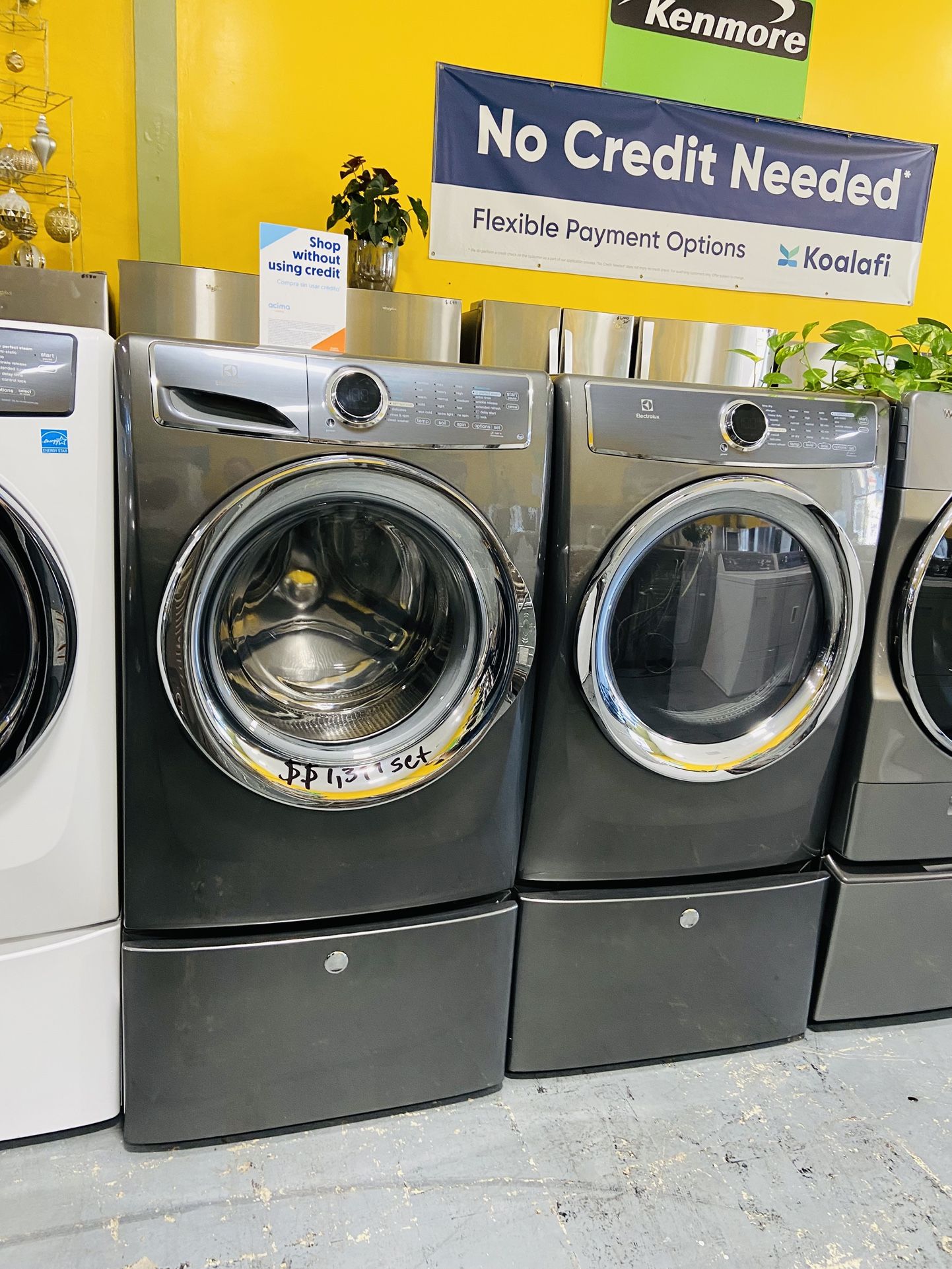 Washer And Dryer Finance Available 