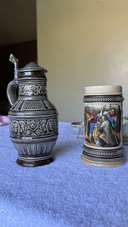 Vintage German Beer Jars