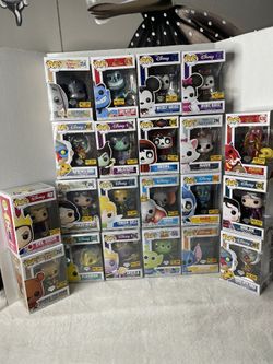 Disney Funko Pop, Hot Topic Diamond Edition Lot