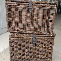 Storage Baskets  Set Of 2