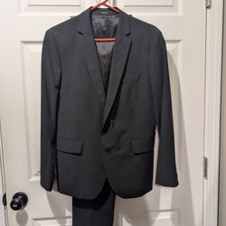 40S Black Young Men's Suit Coat  30W/32L Pants