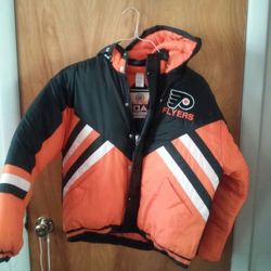 Flyers Official NHL Winter Coat boys size 18