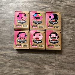 *Rare and Limited* Fuggler Baby Pinkles Keyrings- Full Set