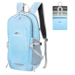 40L Hiking Backpack Waterproof Camping Packable Daypack for Men and Women, Lightweight Day Pack for Travel Outdoor - Blue
