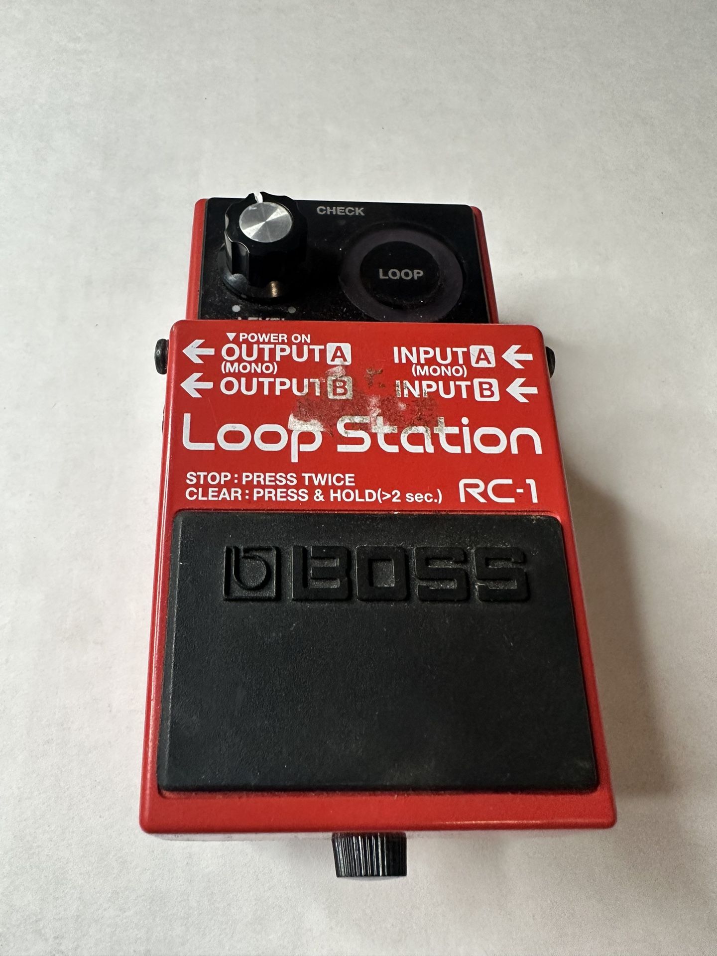 Boss RC-1 Loop Station Looper Pedal