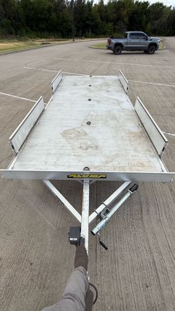 2024 Aluminum 18x83 trailer Aluma Clean title ATV UTV RZR xp4 XMR