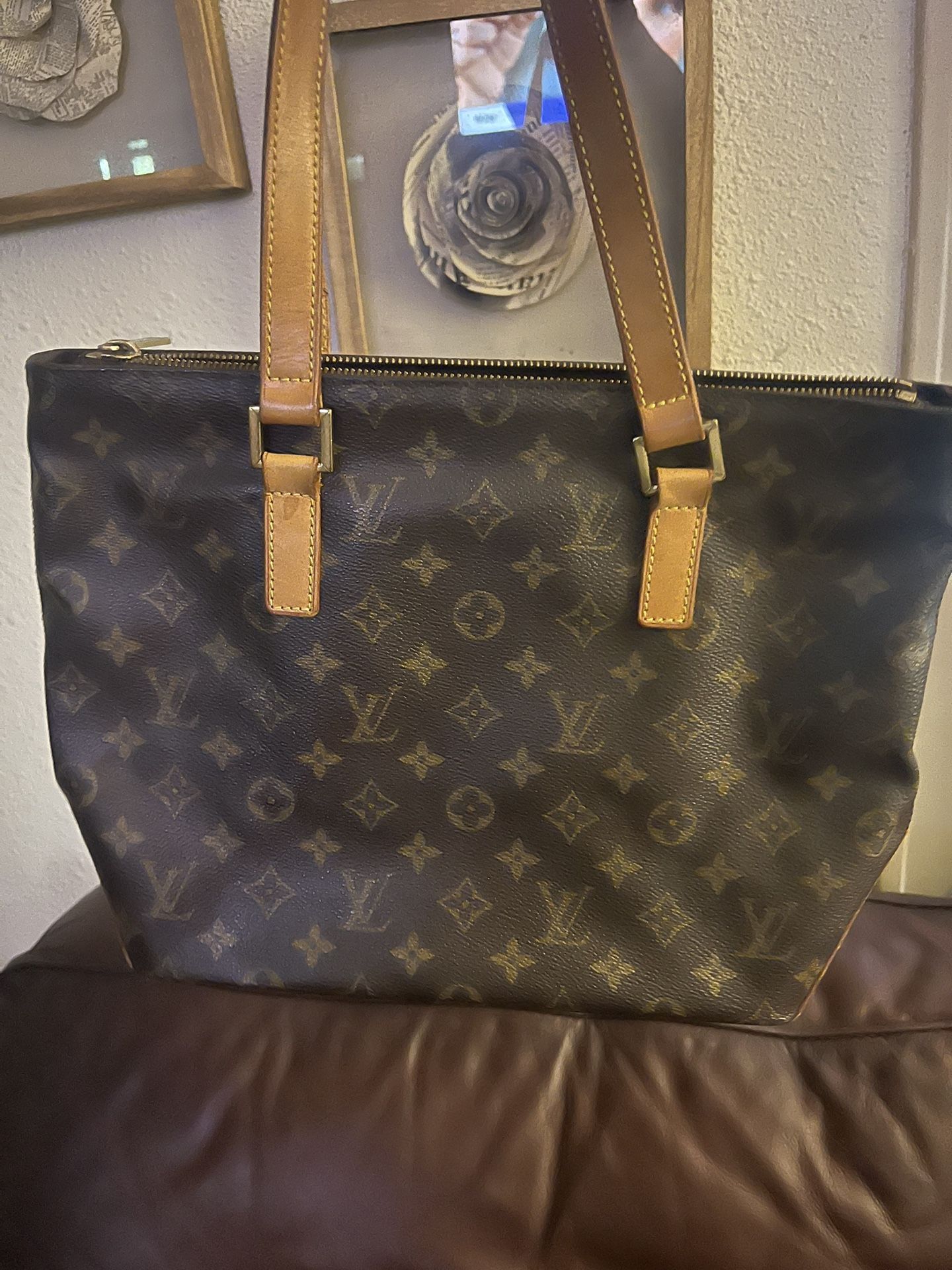 Authentic Louis Vuitton Cabas Piano