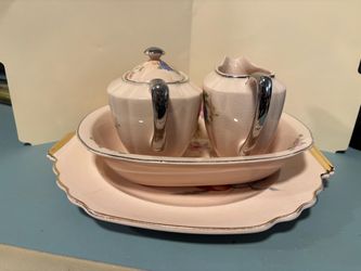 Vintage Crooksville China Company Set Quadro molding