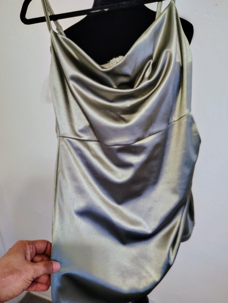 Short Satin Romper