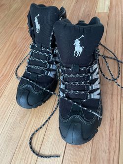 Men’s size 7.5” polo gortex boots like new!