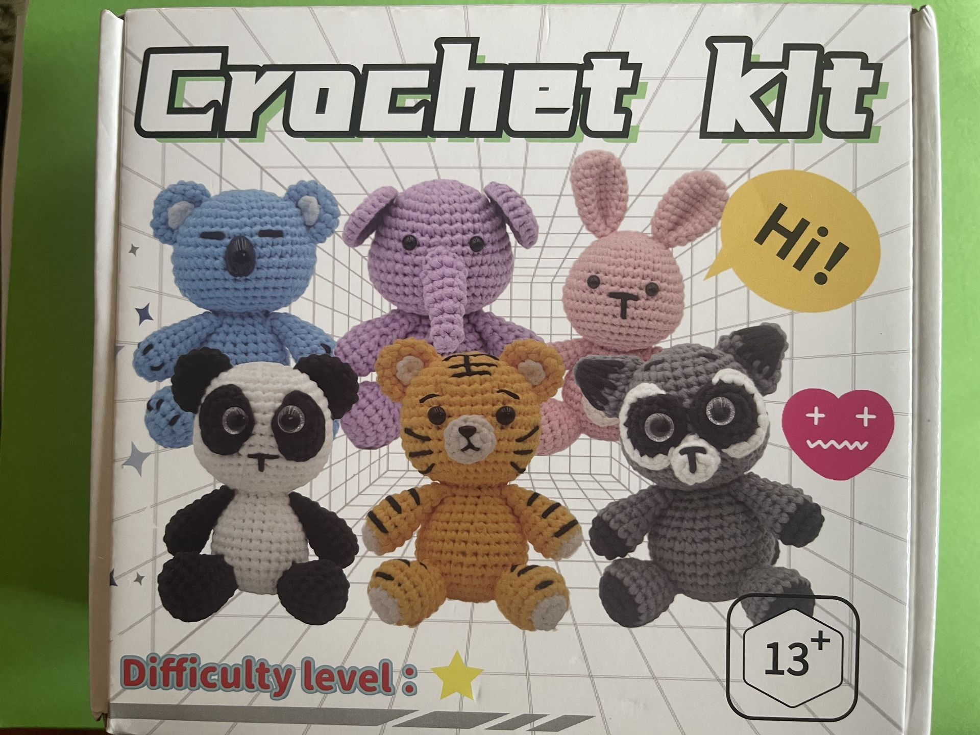 Crochet kit. (crochet Animal)
