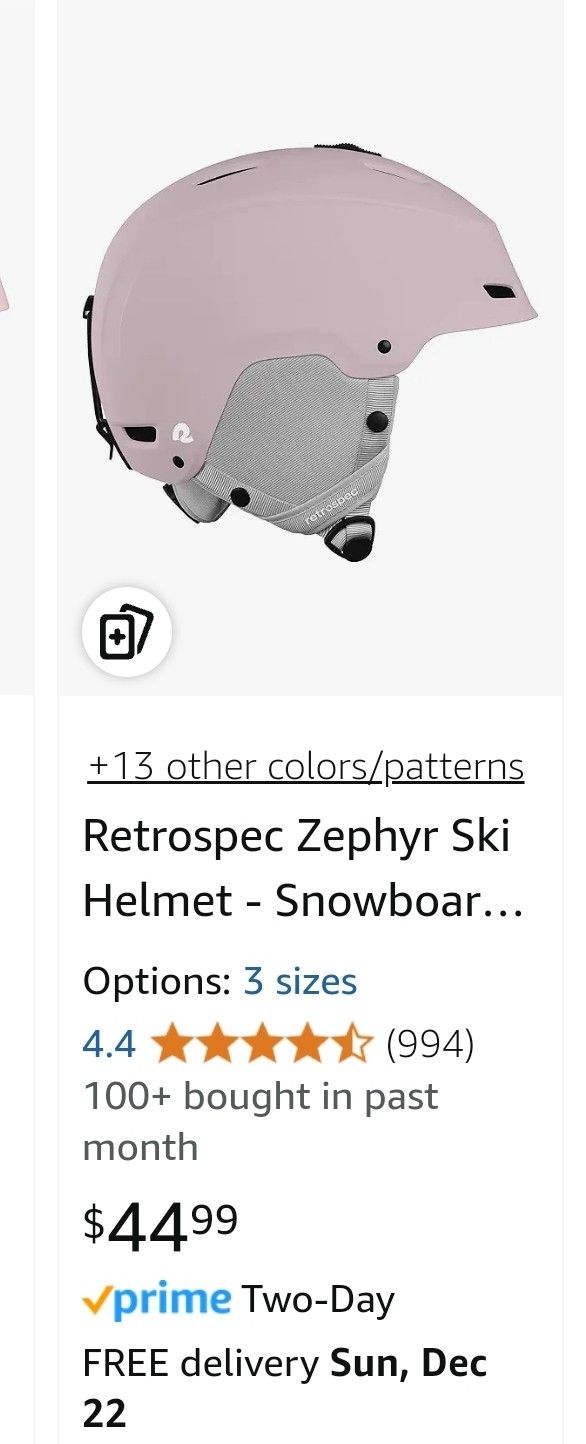 Snowboard Helmet for Adults