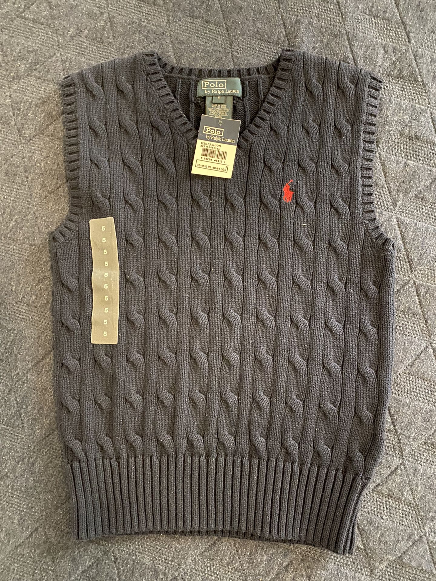 Ralph Lauren Knit Sweater Vest - 5T