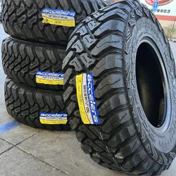 35x12.50r17 ACELERA M/T  ( 4 NEW TIRES ) INCLUDED INSTALLATION & BALANCED ✅