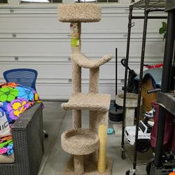 6 Ft Cat Tree Excellent Condition