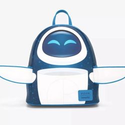 Loungefly Pixar Disney Walle And Eve Magnetic Hands Backpack 