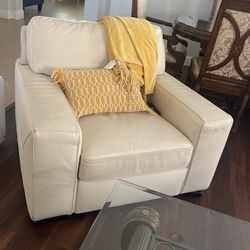 leather sofa