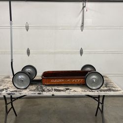 Custom lowered Radio Flyer wagon