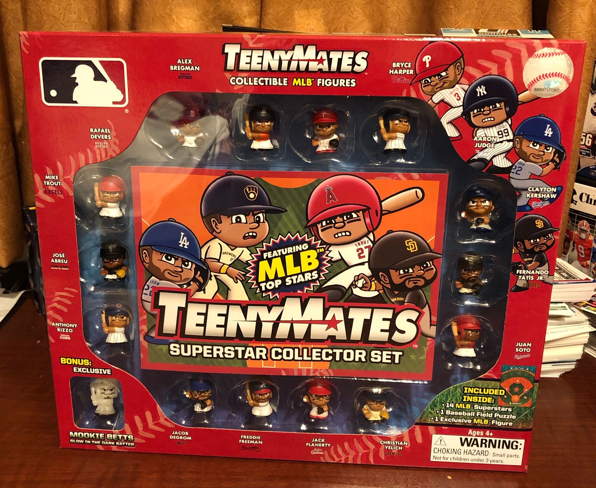 2021 Teenymates Mlb Superstar Collection 