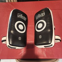 Fairtex KPLC2 Curved Kick Pads - Standard