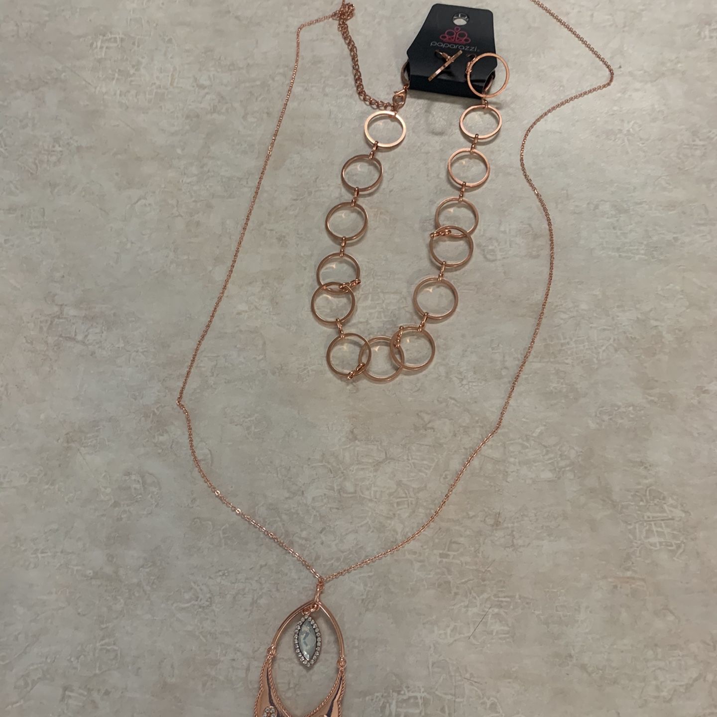 2-Rose gold Jewelry Sets