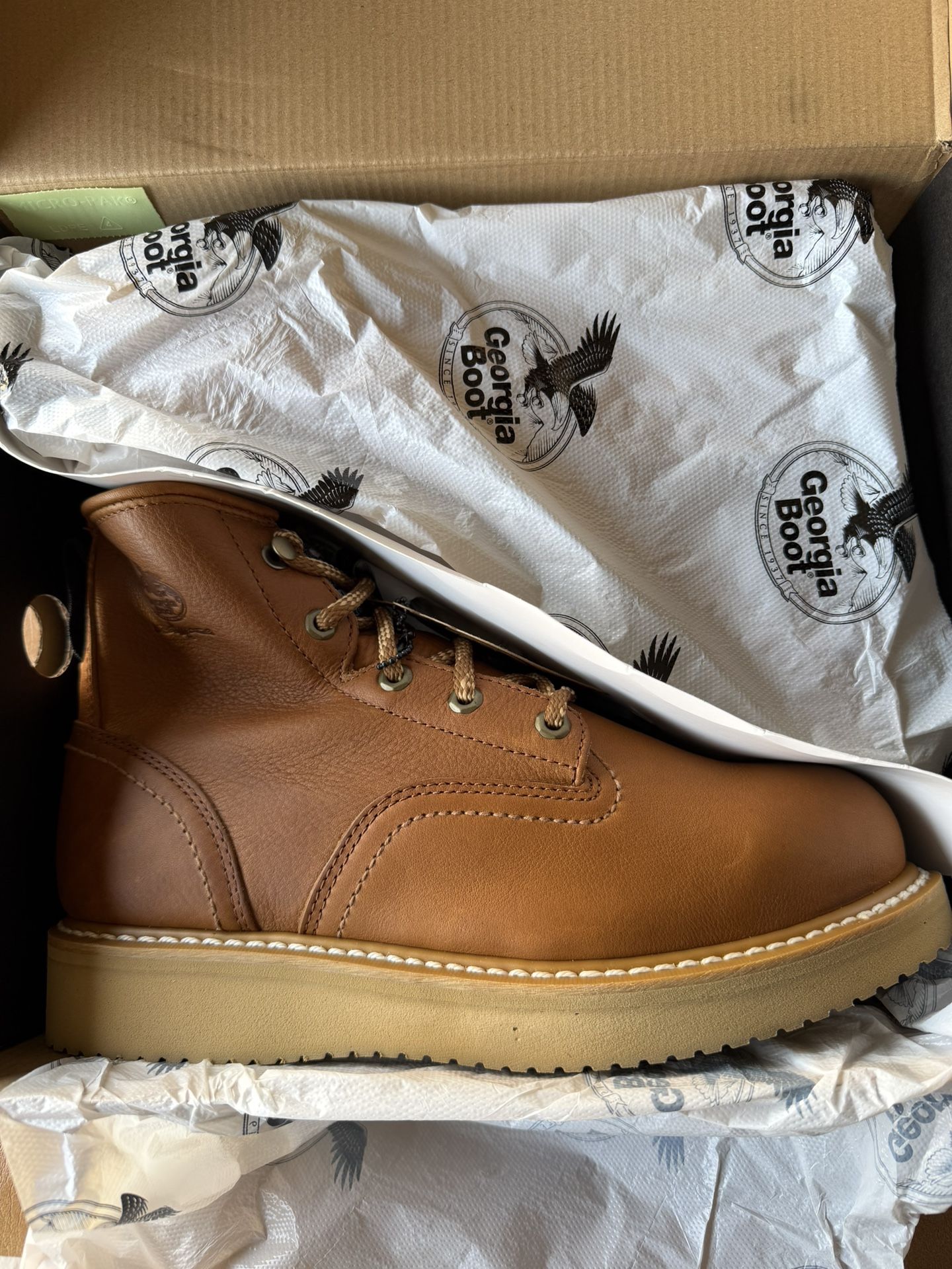 Georgia steel toe boots size 9.5 120 obo