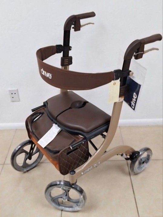Nitro DLX Foldable Rollator Walker General