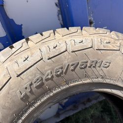 LT245/75R16 - NEW