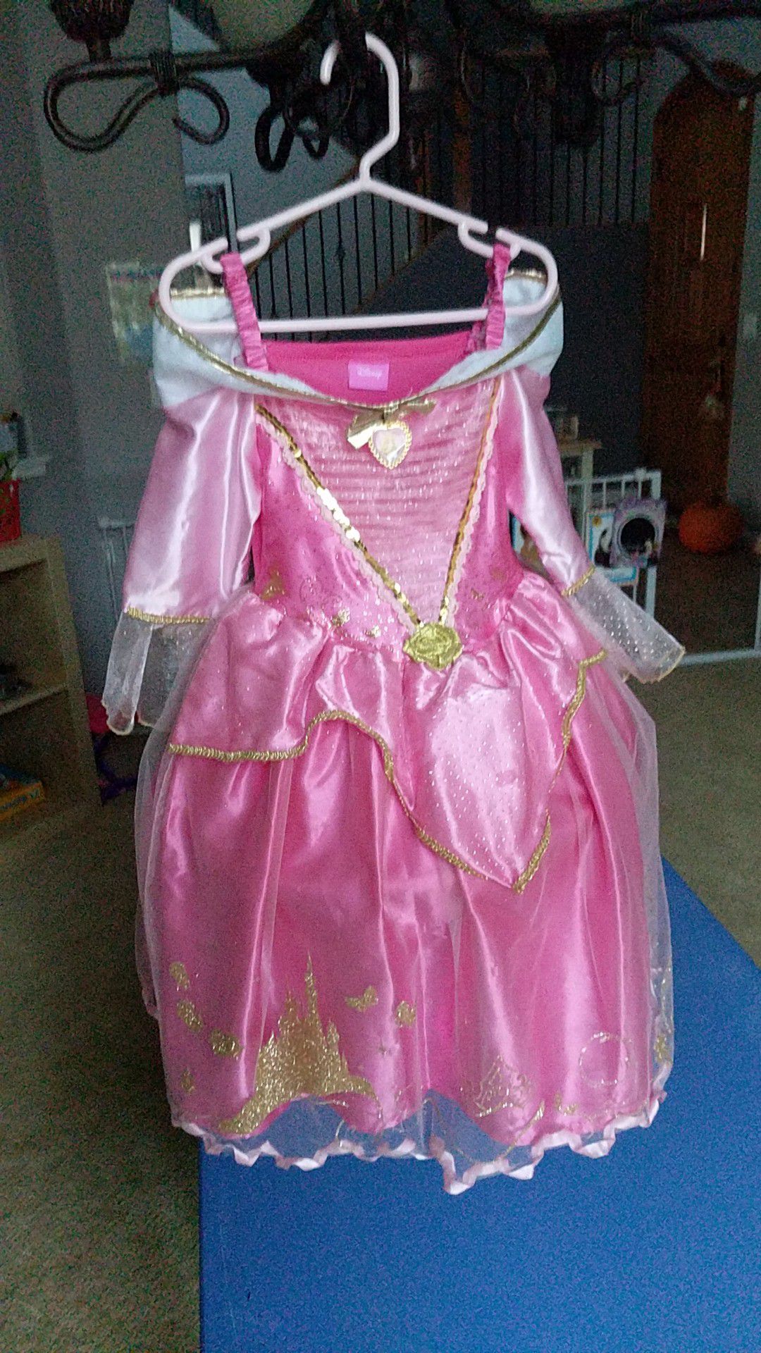 Disney princess Sleeping Beauty Aurora dress costume 3-4T