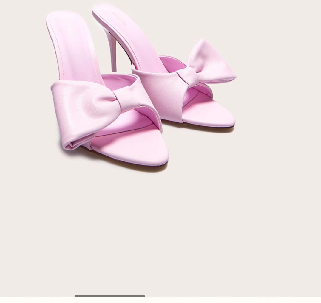 Pink Heels Size 8 Pretty Little Thing