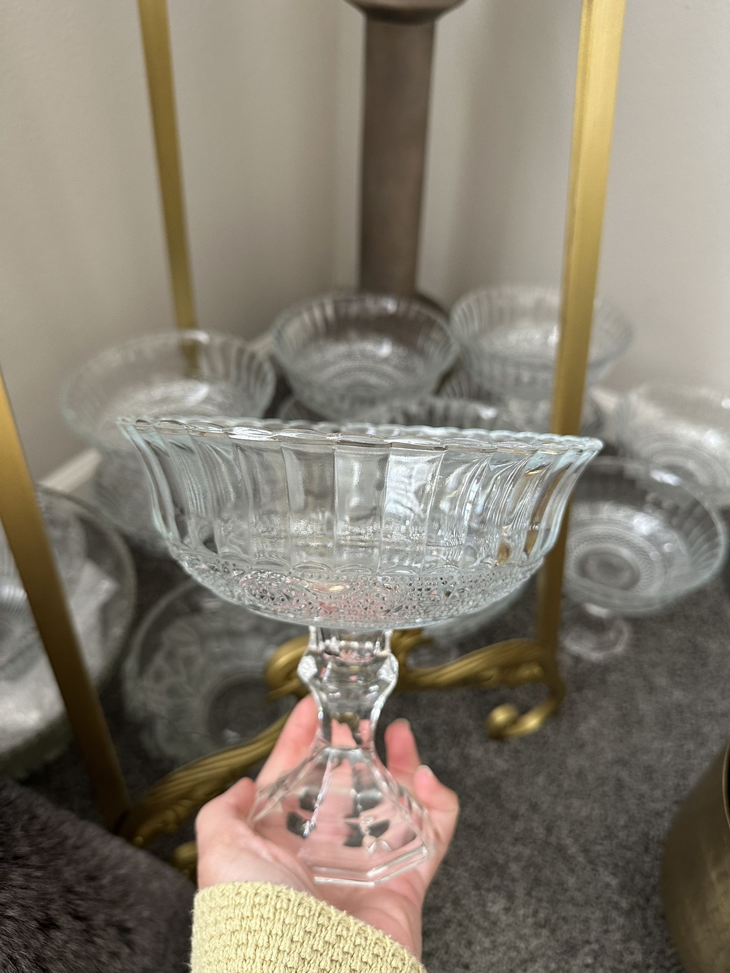 Wedding Decor - Lot of 11 Floral Centerpiece Vases